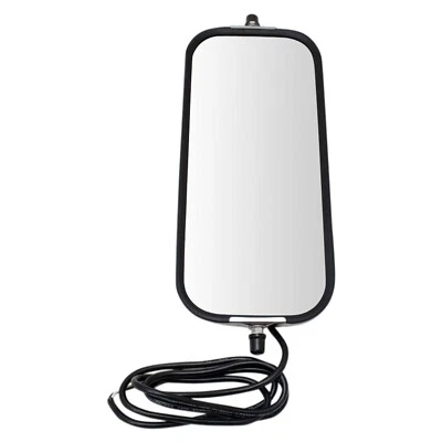 $44.90 • Buy TRQ 16  X 7  Stainless Steel West Coast Mirror Peak Back Heated For Semi Truck
