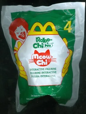 2000 McDonalds Happy Meal Toy Robo-Chi Pets Meow-Chi #4 - Unopened • $3