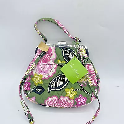 New Vera Bradley Olivia Pink Mini Frame Crossbody Shoulder Small Purse Clasp • $21.71