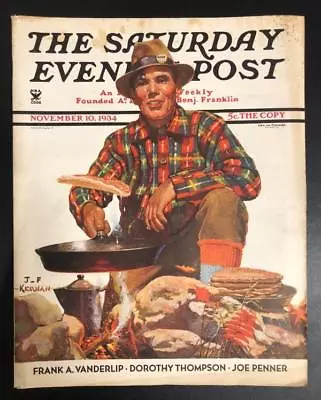 Saturday Evening Post Nov 10 1934 J. F. Kernan Cover • $27.50