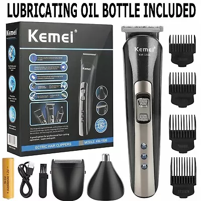 Kemei Professional Hair Clippers Cordless Trimmer Beard Cutting Machine Barber • $9.95