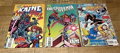 Clone Saga 1994 3/5 Parter Spider-Man # 58 Web Of # 124 Spectacular # 224 Kaine • £3.99