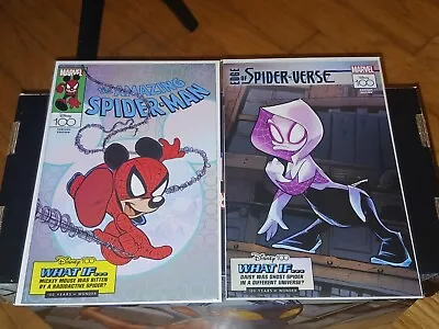 Disney 100 (iconic Homages) What If..variant Set Amazing Spider-man 32/35 • $26.99