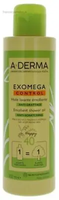 A-DERMA Exomega Control Emollient Cleansing Oil Anti-Scratching 500ml • £47.10