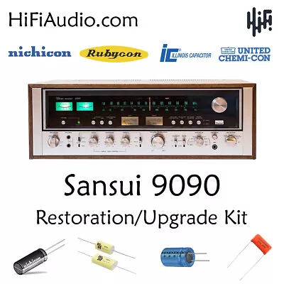 $175 • Buy Sansui 9090 Rebuild Restoration Capacitor Kit Fix Repair Filter Capacitor