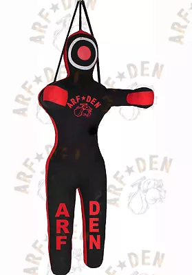 $115.87 • Buy Grappling Dummy Hanging Dummy Boxing Punch Bag Brazilian Jujitsu Black/Red 5ft