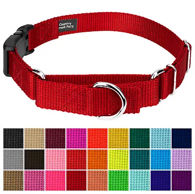 Country Brook Petz® Heavy Duty Nylon Martingale Dog Collar With Deluxe Buckle • $13.97