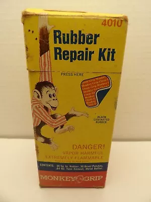 Monkey Grip Rubber Repair Kit Rubber Cement For Bicycle Tubes Rain Coats Boots • $9