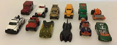 Matchbox Cars Lot Of 12 Great Condition Bat Mobile And Trucks • $8.19