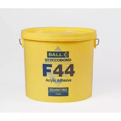 F.Ball & Co F44 Vinyl Flooring Adhesive Handy 5 Ltr Tub (20m2) Fast Free Postage • £41.95