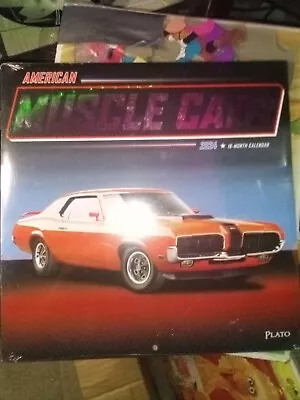 American Muscle Cars 2024 Wall Calendar SV • $5