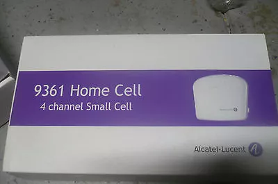 Alcatel-Lucent Home Cell Signal Booster 9361 Home Cell 4 Channel V.2 1700mhz-100 • $19.99