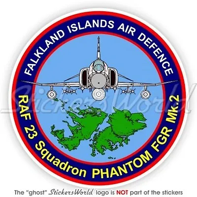 F-4 PHANTOM FGR Mk.2 No.23 Squadron RAF Falklands Royal AirForce Sticker Decal • £4.64