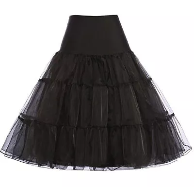 Women Tutu Skirt Lady Vintage Petticoat Tulle Dress 50s Underskirt Ballet Skirts • $29.35