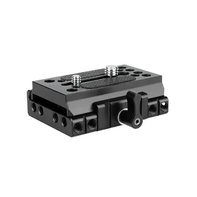 NICEYRIG Quick Release Manfrotto Standard Base Plate Clamp For Camera 15mm Rail • $25.49