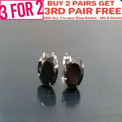 £2.84 • Buy 925 Sterling Silver Stud Earring CZ Crystal Women Girls Gift Dangle Earrings