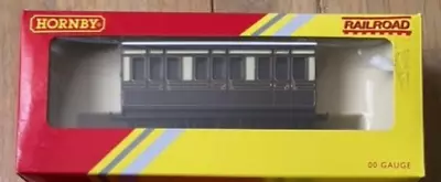 OO Hornby Railroad R4673 GWR 4-wheel Coach In Chocolate And Cream Mint In Box • £8