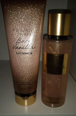 Victoria's Secret Bare Vanilla SHIMMER Fragrance Body Mist Spray & Lotion • $24.99