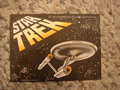 $12.50 • Buy 1975 Star Trek Morris Stickers Pack Sealed Rare