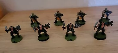 Warzone Mutant Chronicles Dark Legion Heretics X 8 Painted • $80
