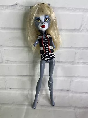 Monster High Werecat Sisters Meowlody Doll ONLY Wave 3 Missing Arms And Tail • $11.99