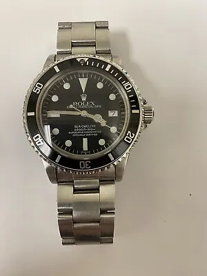 Rolex Sea-Dweller 1665 Stainless Steel Black Dial 40mm Vintage Year 1981. • $29999