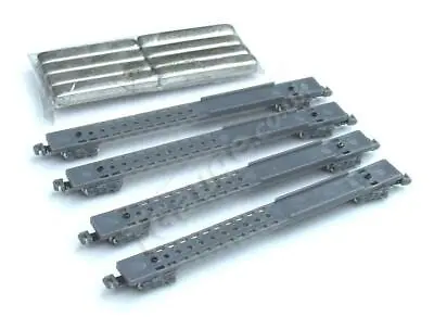 T Gauge 1:450 Scale Set Of 4 Adjustable Chassis Units 023 • $121.73