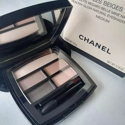 CHANEL LES BEIGES Healthy Glow Natural Eyeshadow Palette MEDIUM WARM TENDER COOL • $94.99