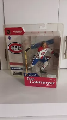 McFarlane 2004 NHL Legends Yvan Cournoyer Montreal Canadiens  Chase White Jersey • $20