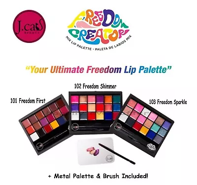 J Cat Freedom Creator Lip Palette- Include Lip Brush & Mixing Palette! Lipsticks • $16.99