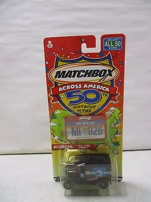 Matchbox Across America 50th Birthday Series Michigan 1921 Ford Model T • $5.82