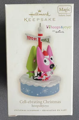 $17 • Buy Hallmark Hoops And Yoyo Cell-ebrating Christmas Ornament Magic Sound