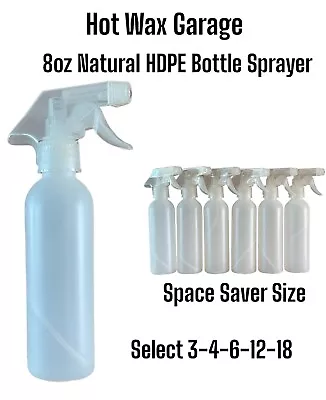 Empty 8oz Spray Bottles With Chemical Resistant Triggers Select Qty • $8.99