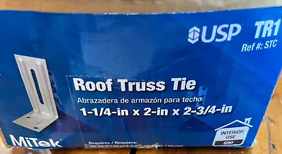 USP   MiTek  1-1/4 X 2 X 2-3/4     Roof Truss Tie   TR1     Box Of 175 • $98.75