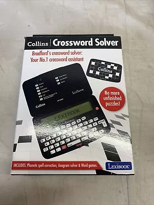 Lexibook Collins Bradford Electronic Crossword Solver *NEW* • £28.50