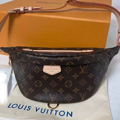 Authentic Louis Vuitton Monogram Bumbag Cross Body Bag M43644 Used • £2997.32