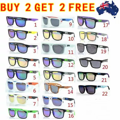 $11.58 • Buy SPY1 22 Colors Bag Accessories Ken Block Cycling Outdoor Sports Sunglasses AU