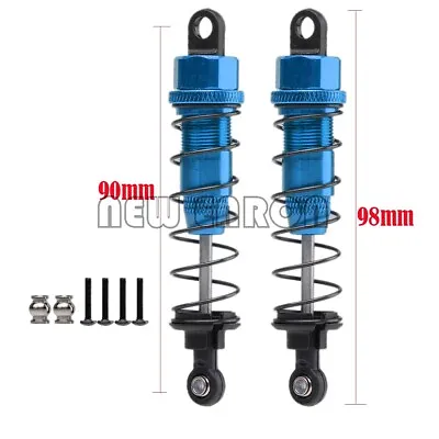 Blue Aluminum 90MM Oil Adjustable Shocks For RC 1:10 AXIAL SCX10 ELECTRIC 4WD • $5.92
