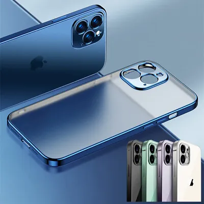 $7.99 • Buy Matte Shockproof Clear Case For IPhone 14 13 12 11 Pro Max XR XS 78 Plus SE Mini