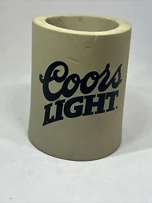 Vintage Coors Light Beer Koolie Soft Foam Beer Soda Can Koozie • $13.31