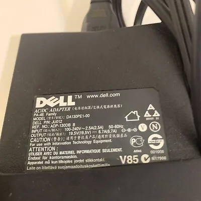 Dell 130w PA-4E OEM LA130PM121 DA130PE1-00 Genuine Laptop AC Adapter Charger • $4.55