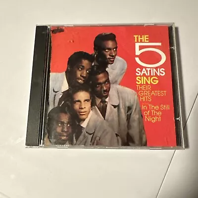 The 5 Satins - The 5 Satins Sing Their Greatest Hits - American Cd Album • $8