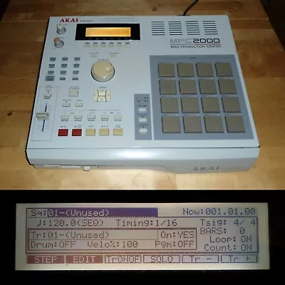 Akai MPC 2000 Fully Serviced 32MB RAM Drum Kits & OS.V.1.72 Disk • $699.99