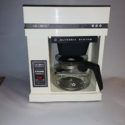 Vintage Mr. Coffee Coffeemaker 10 Cup Model US 001 Made In USA Ultronic System • $50