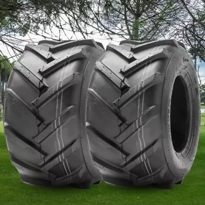 High Quality Set Of 2 20x10-8 Lawn Mower Tires 4Ply 20x10x8 20x10.00-8 Lug Tyre • $134.97