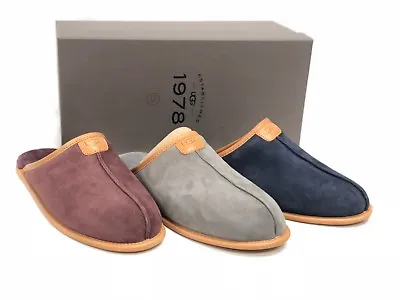 UGG Australia THAYNE 1978 COLLECTION Suede SHEEPSKIN SLIPPERS 1016776 Shoes • $69.99