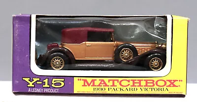 Matchbox Models Of Yesteryear # Y-15 1930 Packard Victoria - Boxed • $15