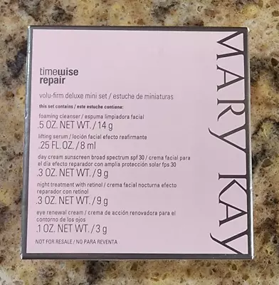 Mary Kay TimeWise Repair Volu-Firm DELUXE MINI SET Travel NIB • $14.95