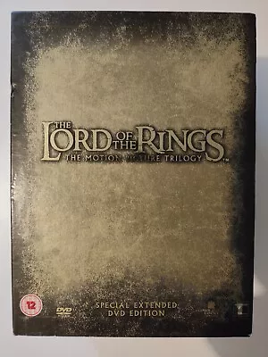 The Lord Of The Rings Trilogy (Extended Edition) (DVD 2005) • £15