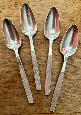 £1.50 • Buy Four Vintage Viners Of Sheffield Silver Plated 6 Inch Spoons